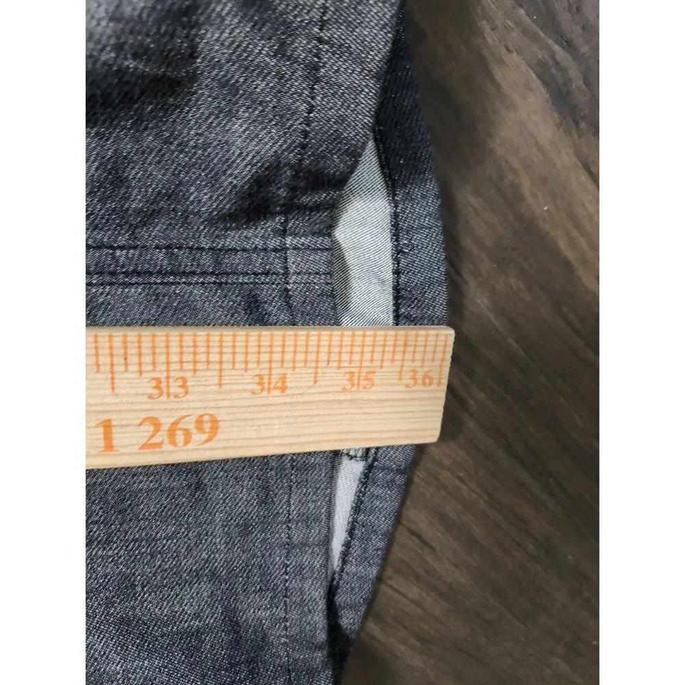 Theory Men's‎ Dress Pants Size 38 x 34 Gray Wool Blend Career